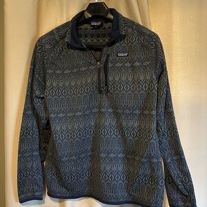Men’s Patagonia fleece.